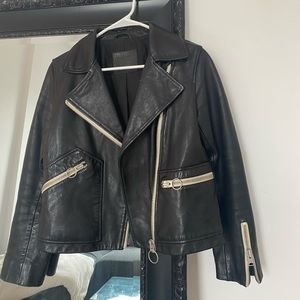All Saints Leather Jacket